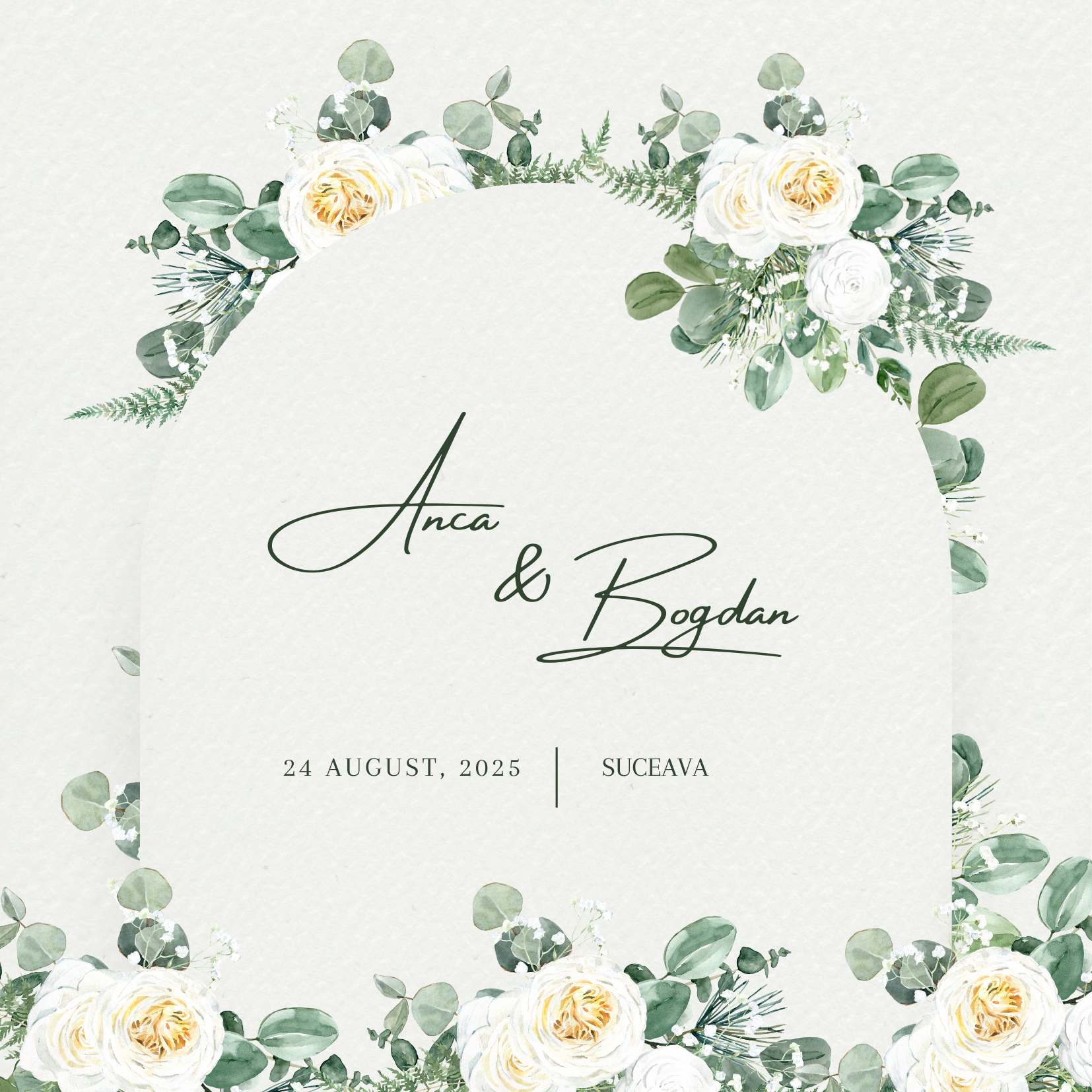 Invitatie de nunta Spring