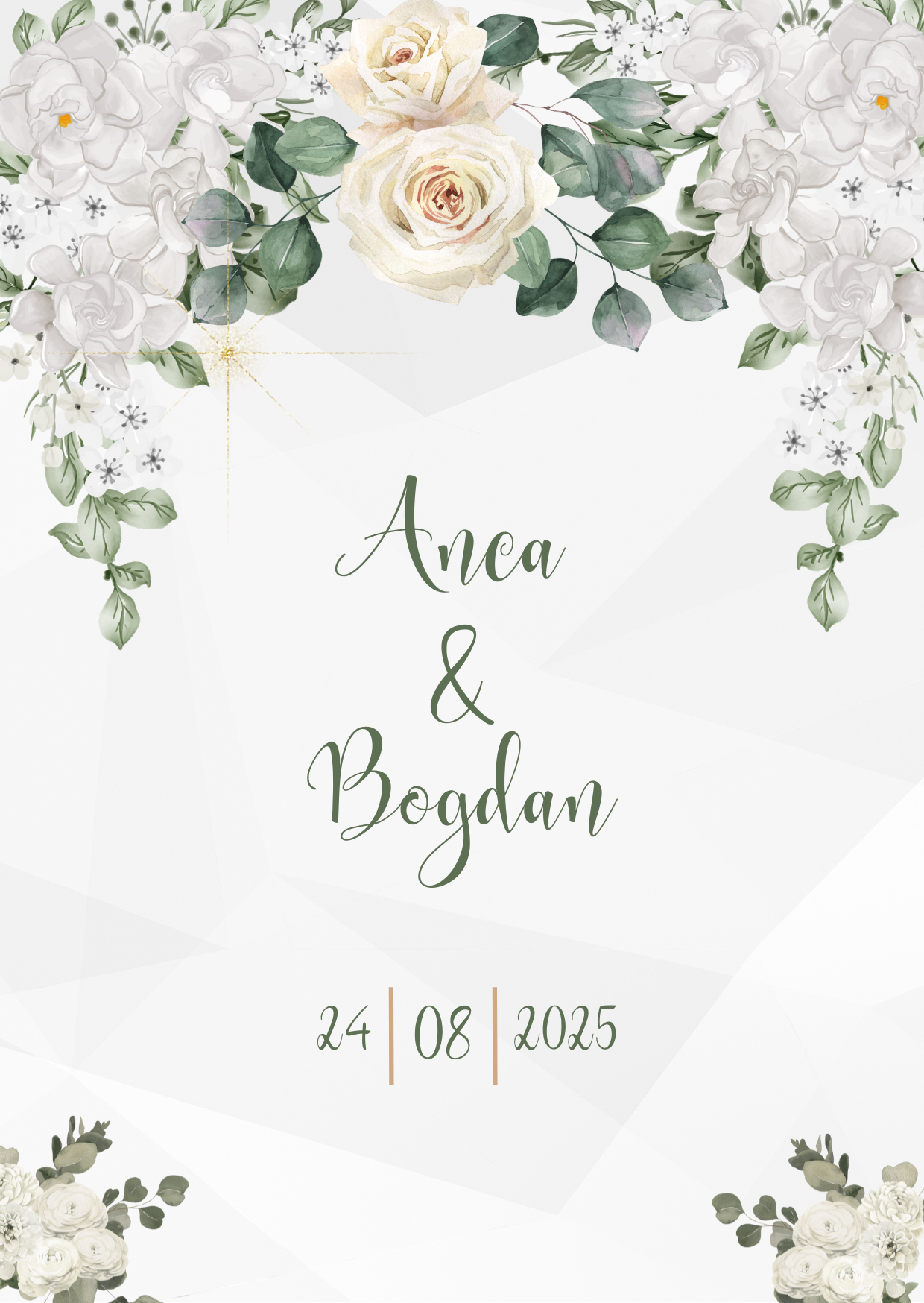 Invitatie de nunta Calm