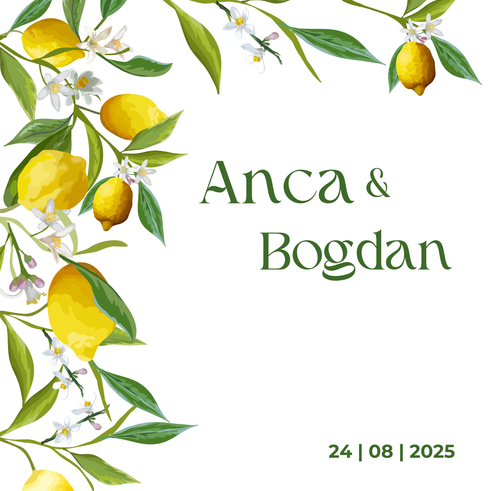 Invitatie de nunta Zakynthos