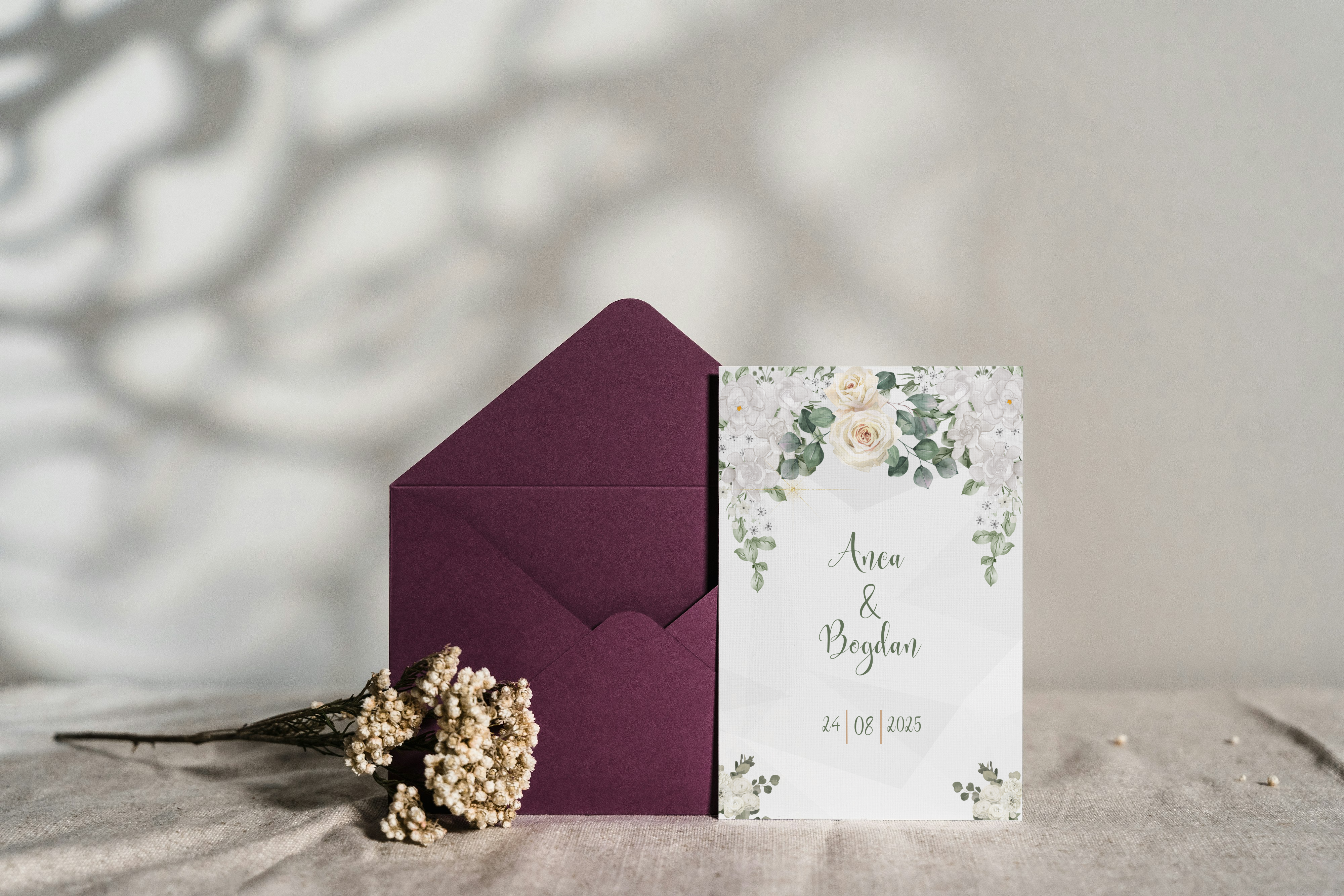 Invitatie de nunta Calm